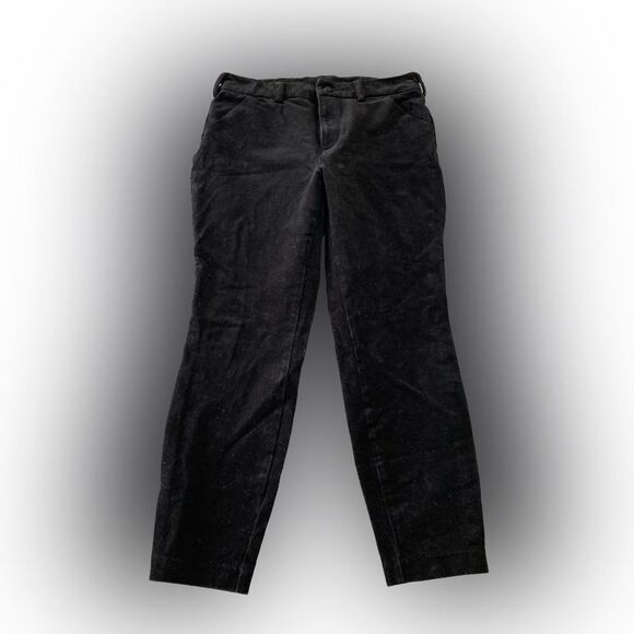 Duluth Trading Co. Pants Women's 12 R Black Corduroy High Rise Skinny 23814 - Picture 1 of 12